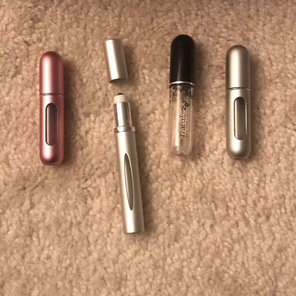 Travalo Refillable Atomizer & roller ball (used)